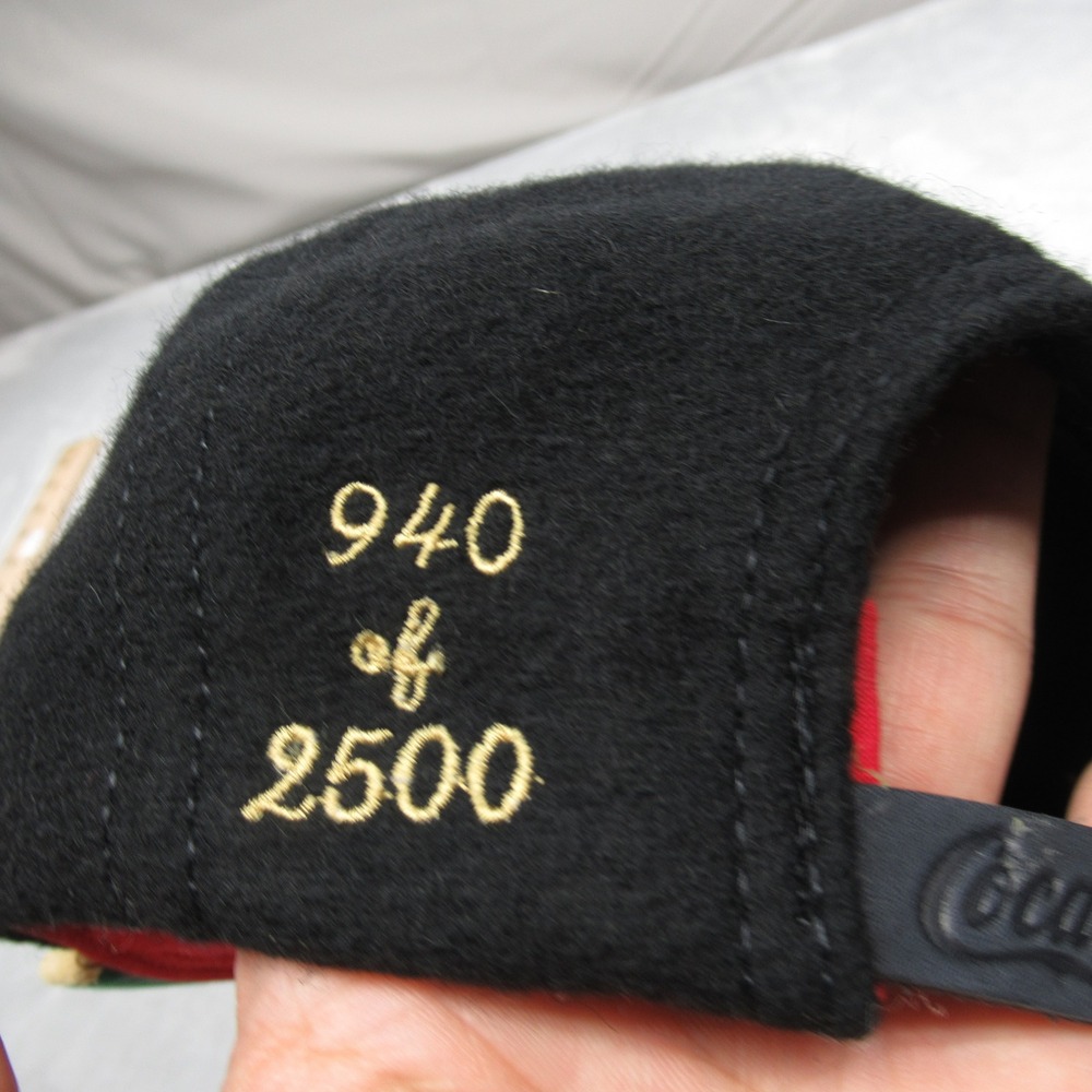 Coca Cola Hat Baseball Disk Cap‎ Limited Edition Collectible VTG Rare Dead Stock - Picture 7 of 11